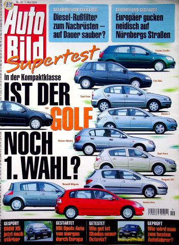 Deckblatt Auto Bild (19/2004)